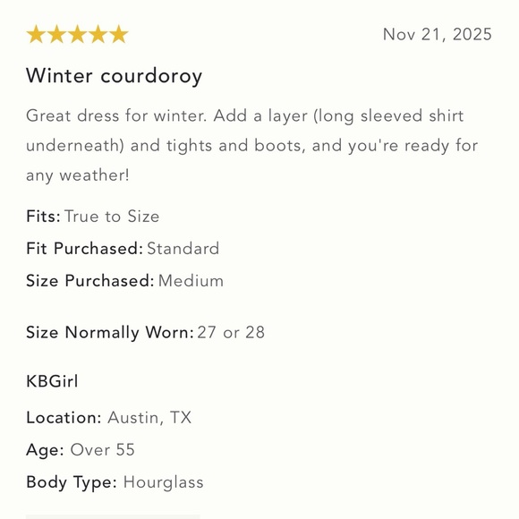 NWT By Anthropologie Size XL Collared Corduroy Mini Dress - Picture 9 of 12